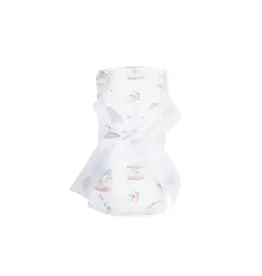 Angel Dear Angel Dear- Carousel w/ Bows Swaddle Blanket