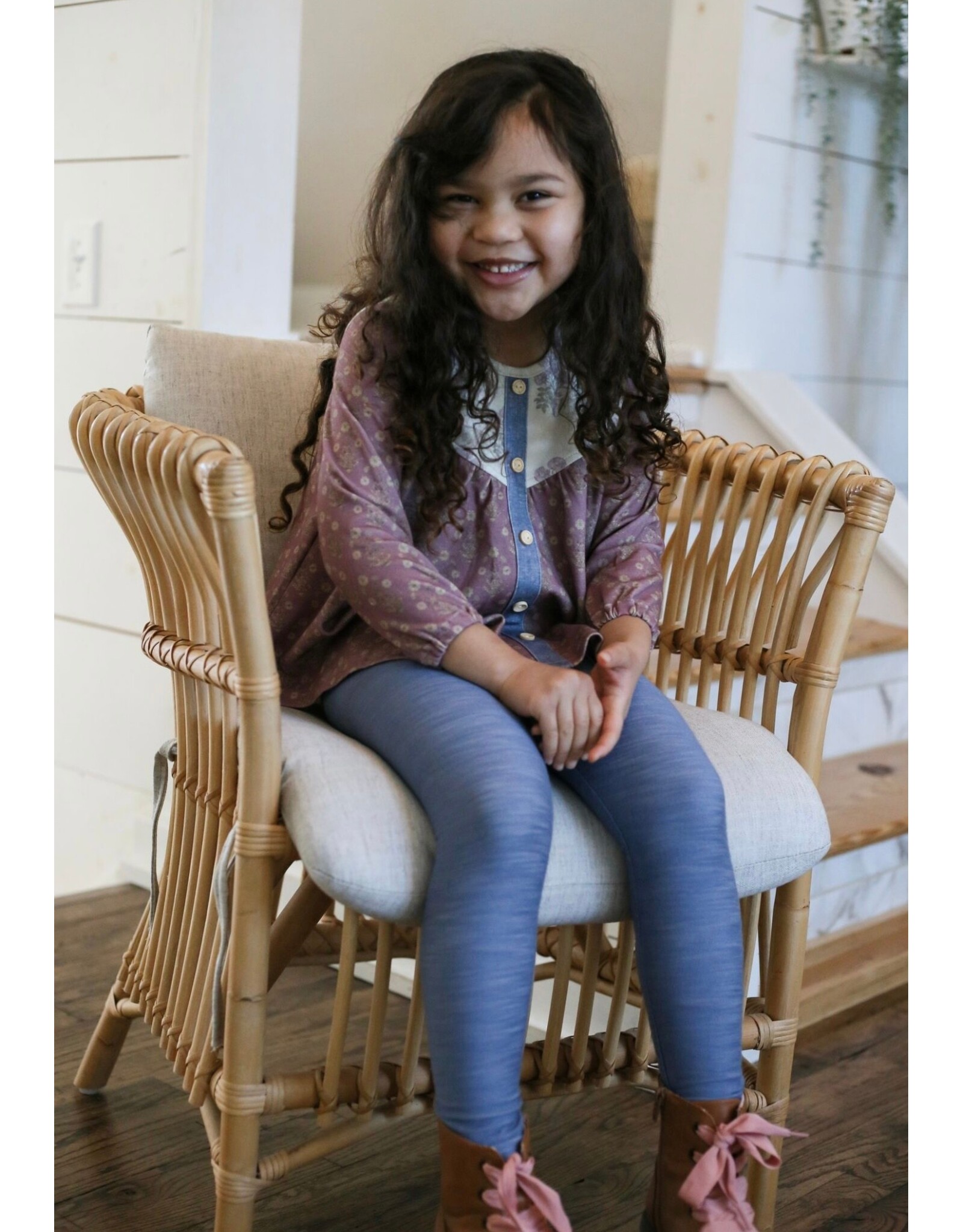 Be Girl Clothing Be Girl- Rose Floral Tunic Set