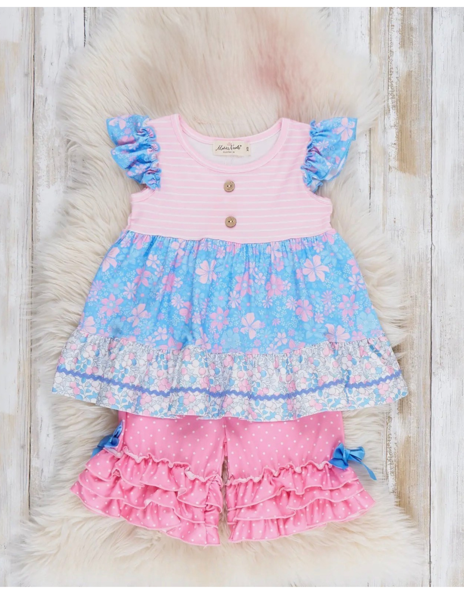 Garden Blooms Ruffle Set