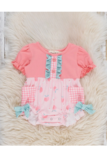 Peachy Dreams Ruffle Romper