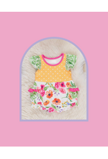 Wildflowers & Polka Dots Ruffle Bubble