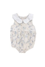 Sweet Dreams- Cream Sheer Floral Lace w/White Scallop Collar Bubble