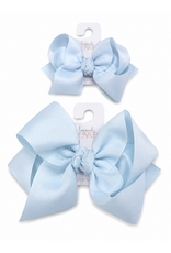 Beyond Creations Beyond Creations- Baby Blue Grosgrain Knot Bow
