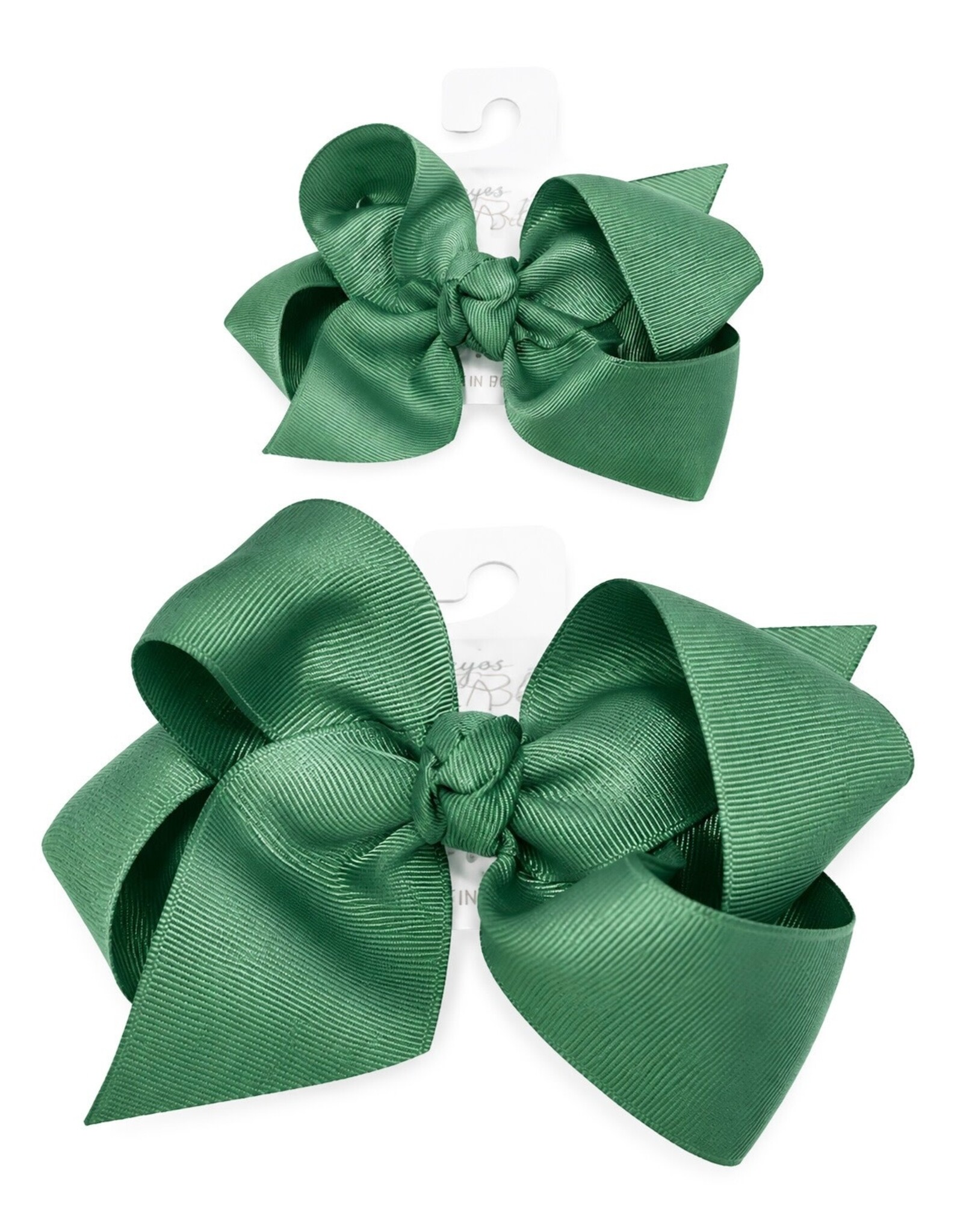 Beyond Creations Beyond Creations- New Sage Green Grosgrain Knot Bow