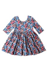 Swoon Baby Swoon Baby- Vintage Olive Twirl Dress