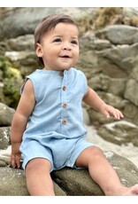 Me & Henry Me & Henry- Cabin Chambray Playsuit