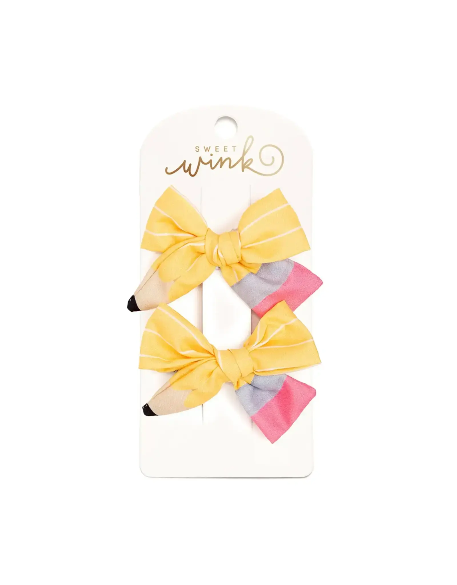 Sweet Wink Sweet Wink- School Days Pencil Bow Clip Set