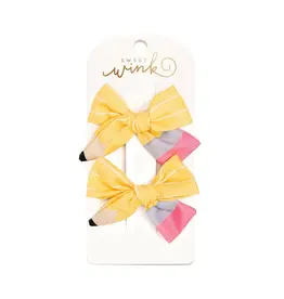 Sweet Wink Sweet Wink- School Days Pencil Bow Clip Set
