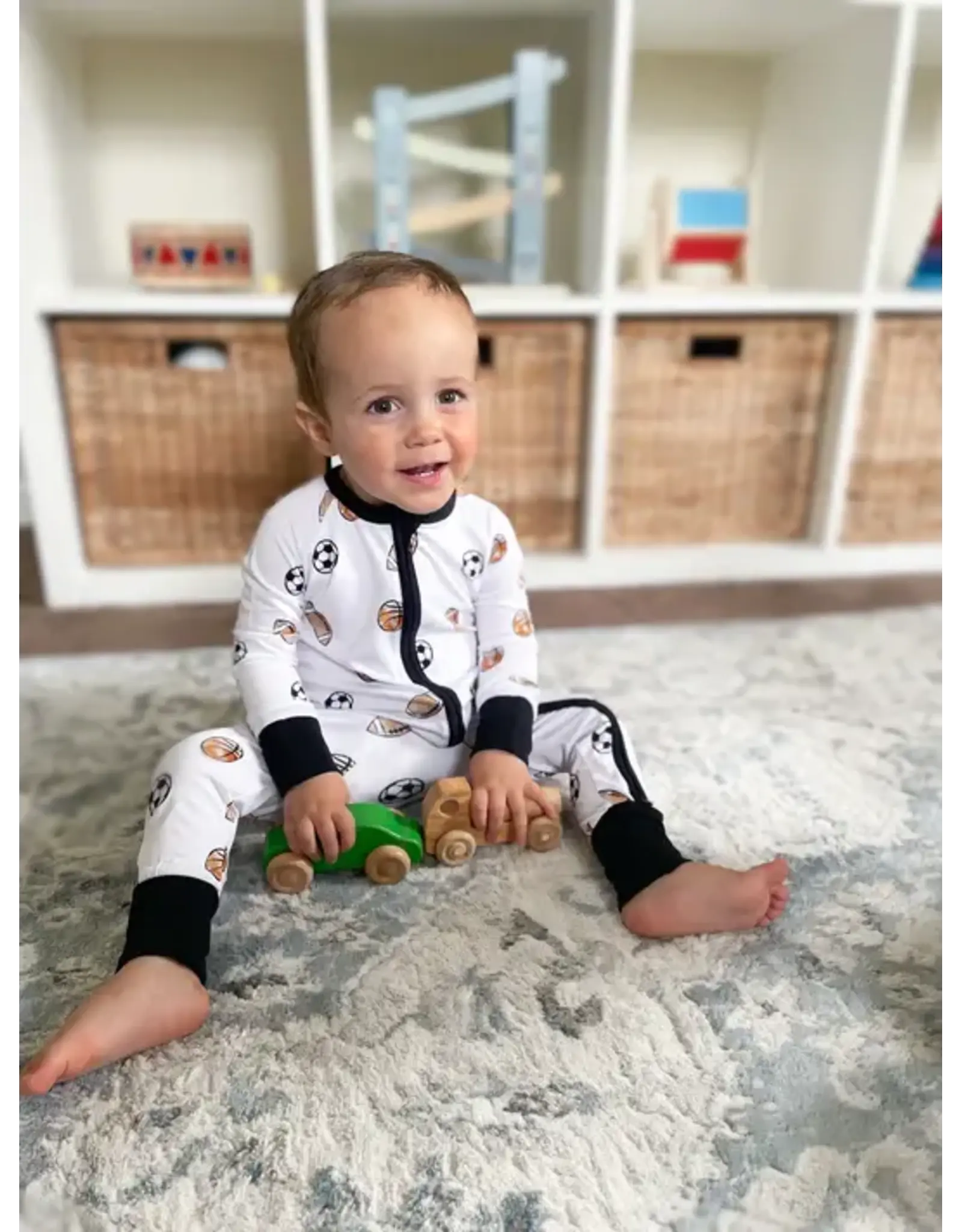 Jensen's Jammies Jensen's Jammies- Dream Team Zippy