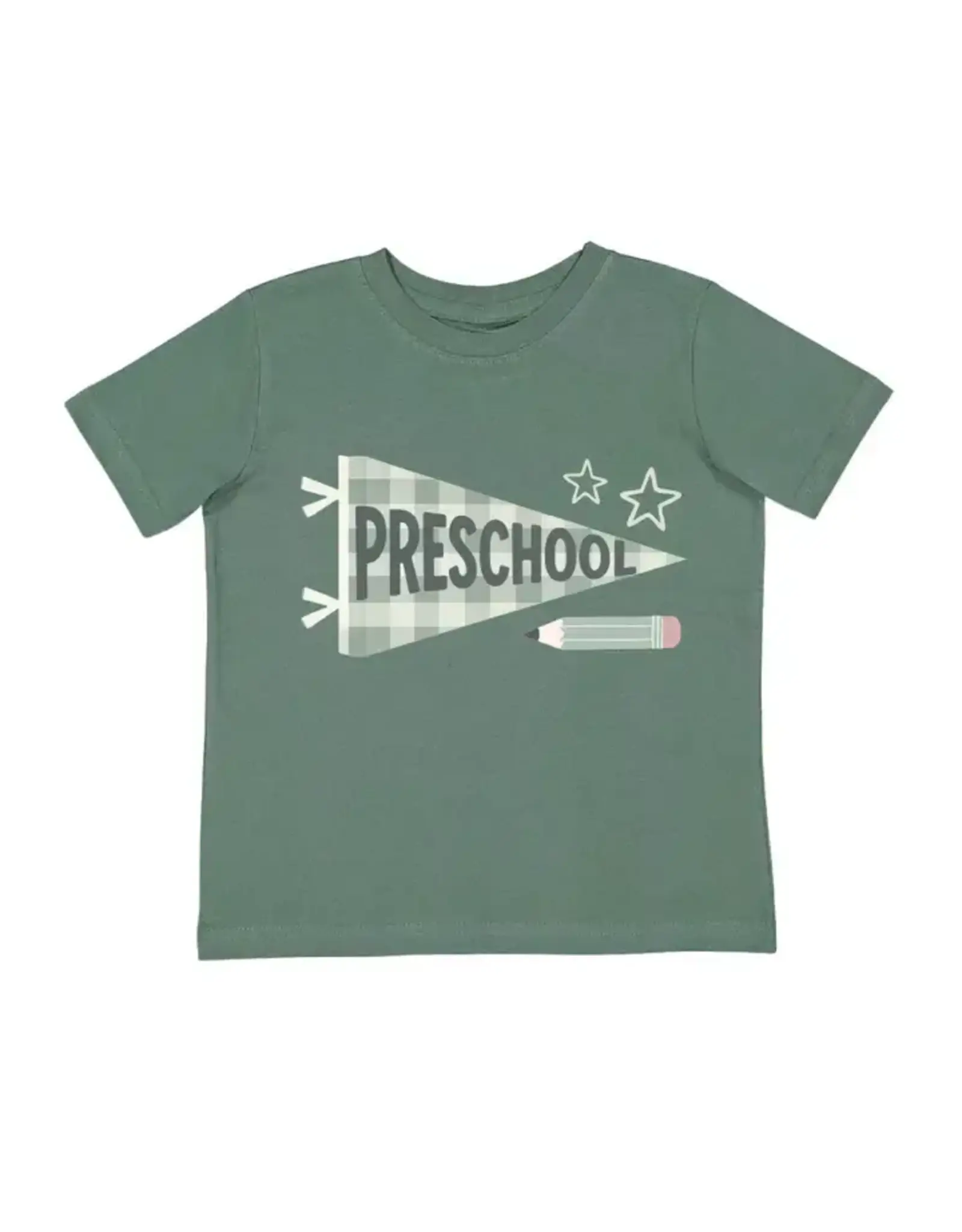 Sweet Wink Sweet Wink- Preschool Pennant S/S Shirt: Hunter Green