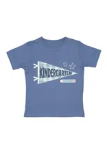 Sweet Wink Sweet Wink- Kindergarten Pennant S/S Shirt: Indigo