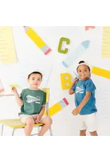 Sweet Wink Sweet Wink- Kindergarten Pennant S/S Shirt: Indigo