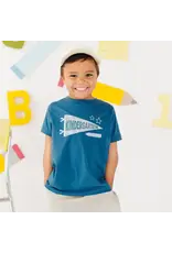 Sweet Wink Sweet Wink- Kindergarten Pennant S/S Shirt: Indigo
