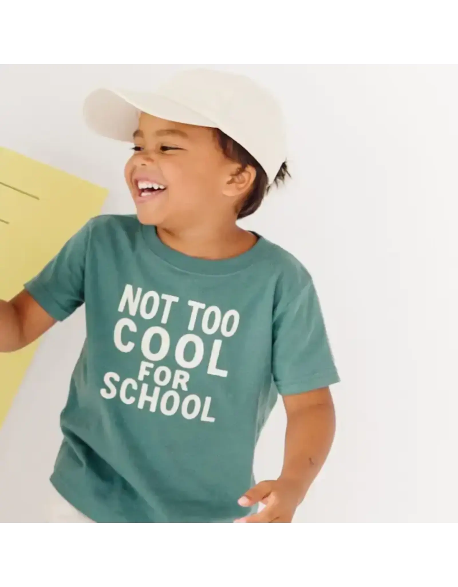 Sweet Wink Sweet Wink- Not Too Cool For School S/S Shirt: Hunter Green
