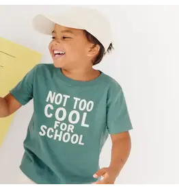 Sweet Wink Sweet Wink- Not Too Cool For School S/S Shirt: Hunter Green