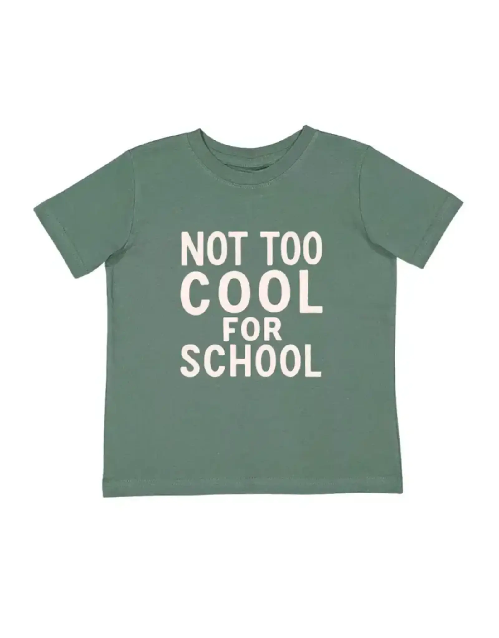 Sweet Wink Sweet Wink- Not Too Cool For School S/S Shirt: Hunter Green