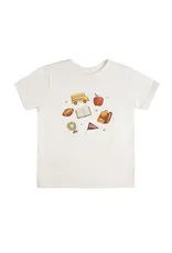 Sweet Wink Sweet Wink- School Dude S/S Shirt: Natural