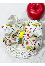 Back To School Supplies Hair Bow