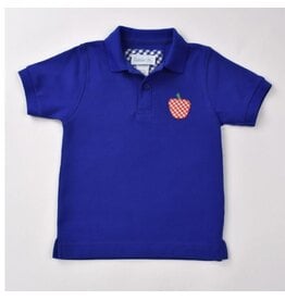 Funtasia Too- Apple Royal Blue Polo