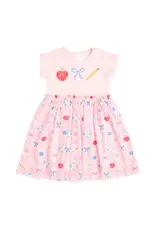 Sweet Wink Sweet Wink- Back 2 School Trellis S/S Tutu Dress