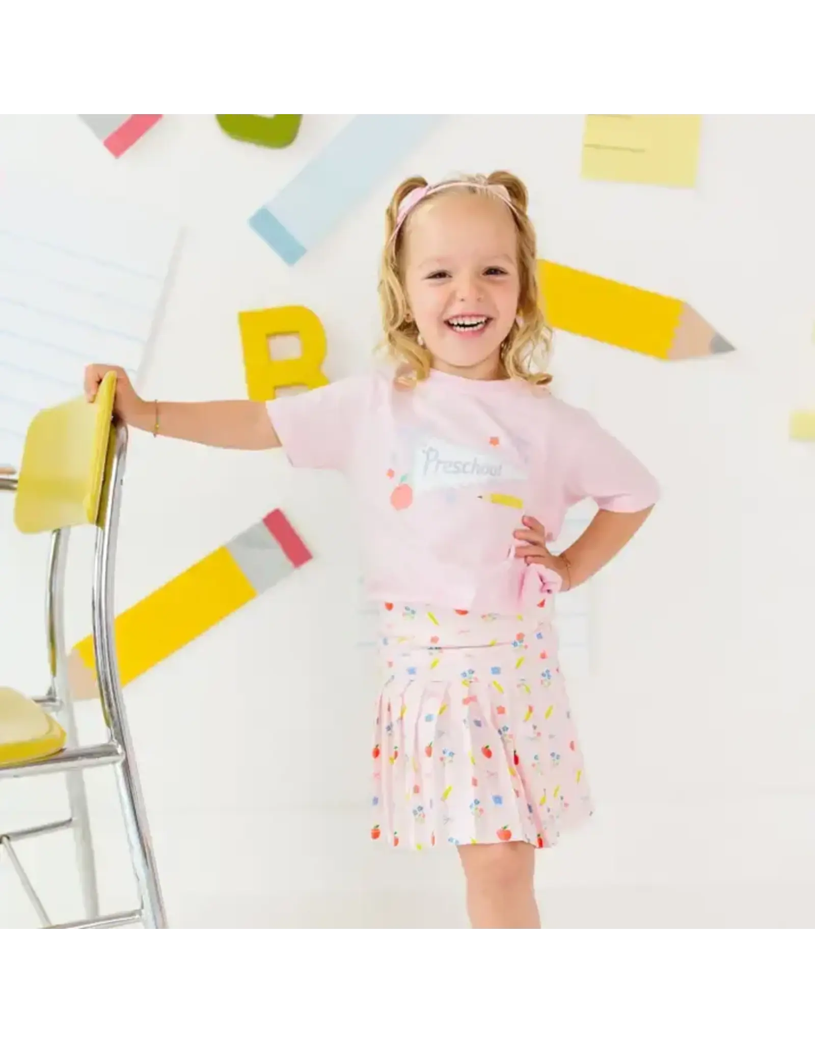 Sweet Wink Sweet Wink- Preschool Pennant S/S Shirt: Ballet