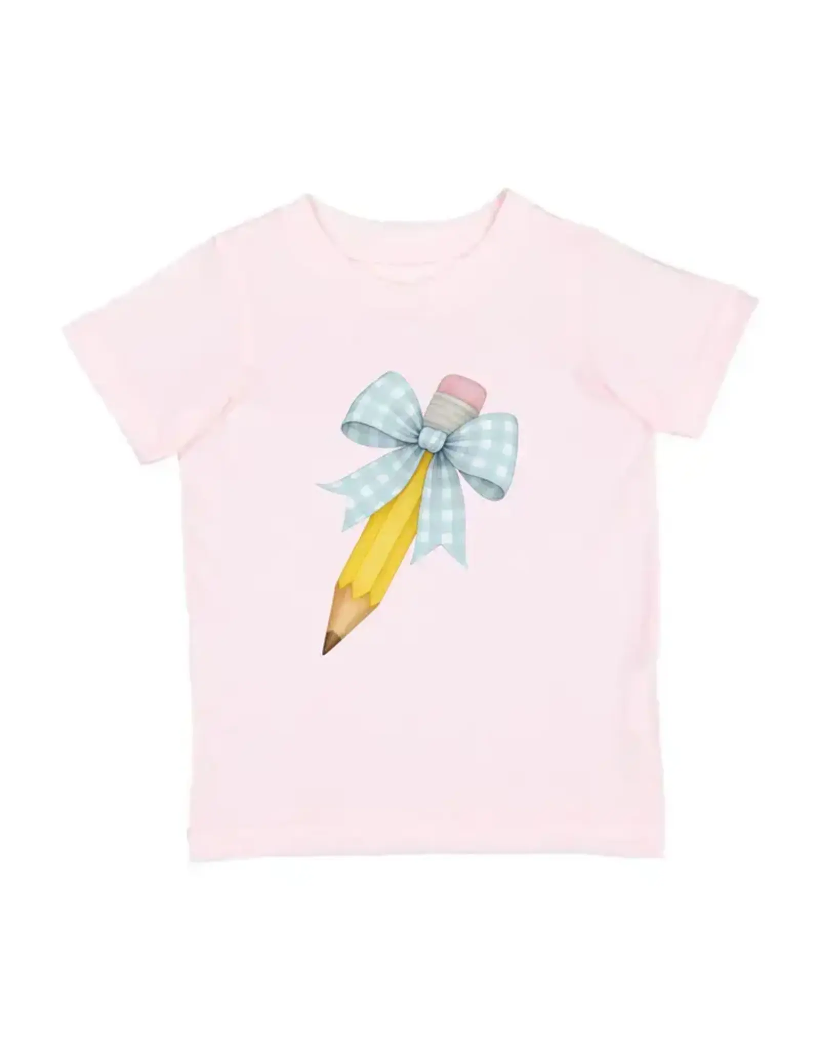 Sweet Wink Sweet Wink-  Blue Plaid Pencil Bow S/S Shirt: Ballet