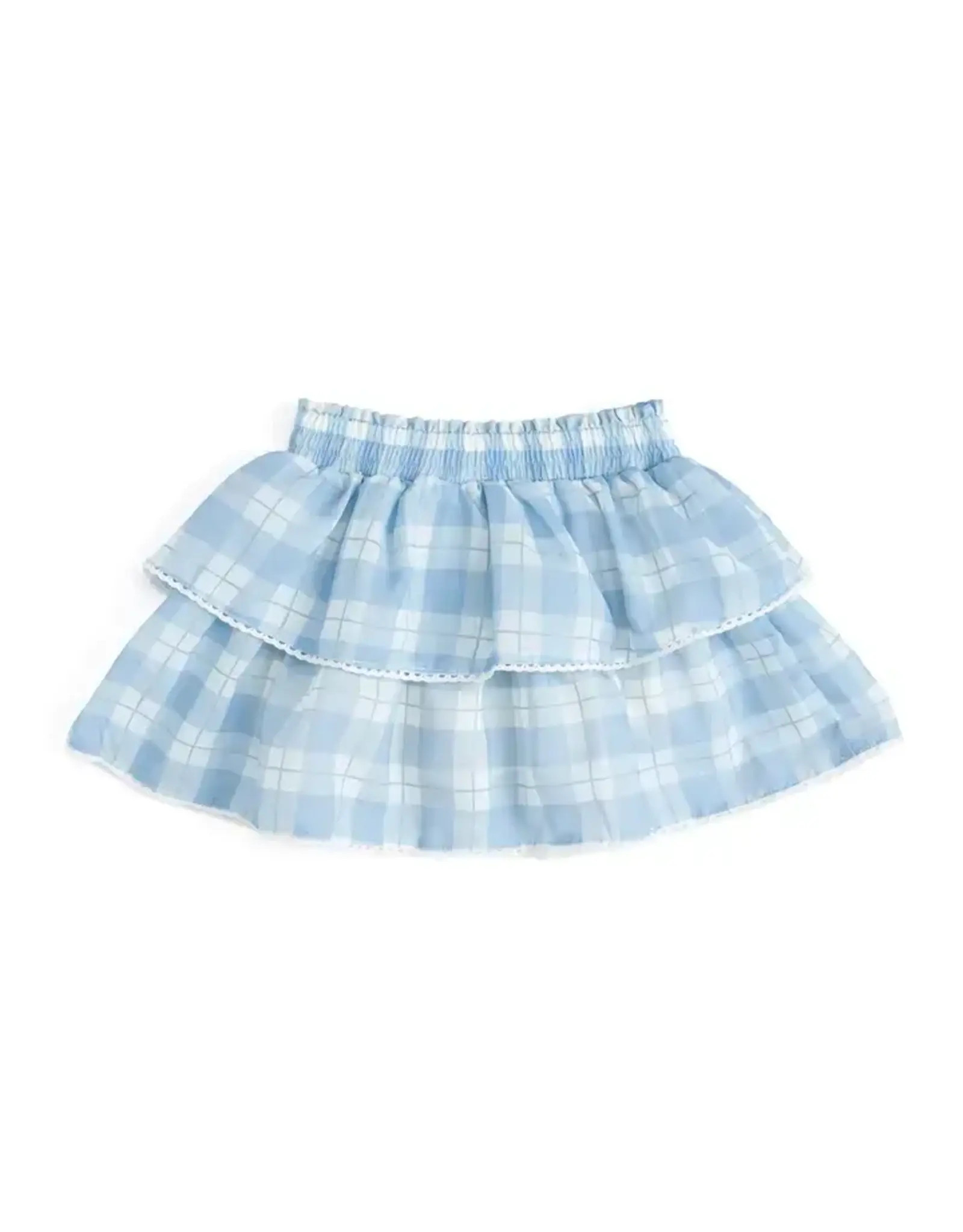 Sweet Wink Sweet Wink- Blue Plaid Skort