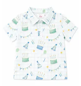Mila & Rose Mila & Rose- Boys Birthday Magic S/S Polo