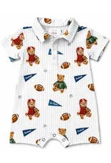 Mila & Rose Mila & Rose- Varsity Bears Polo Shorty One Piece