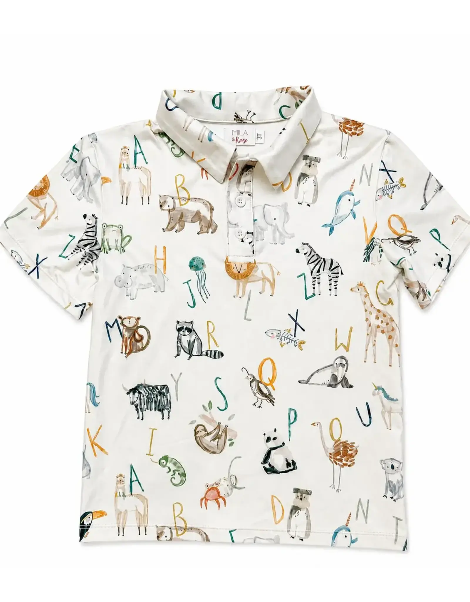 Mila & Rose Mila & Rose- ABC Adventure S/S Polo
