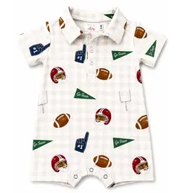 Mila & Rose Mila & Rose- Friday Night Lights Polo Shorty One Piece