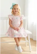 Mila & Rose Mila & Rose- Apple of My Eye Flutter Twirl Dress