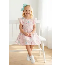 Mila & Rose Mila & Rose- Apple of My Eye Flutter Twirl Dress