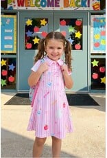 Mila & Rose Mila & Rose- Gold Star Girl Polo Dress