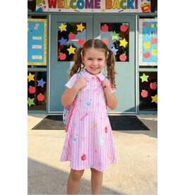Mila & Rose Mila & Rose- Gold Star Girl Polo Dress