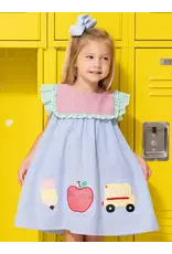 School Days Embroidered Dress