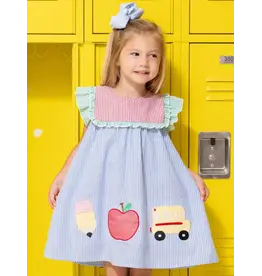 School Days Embroidered Dress