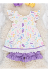 Learning Letters Purple Set