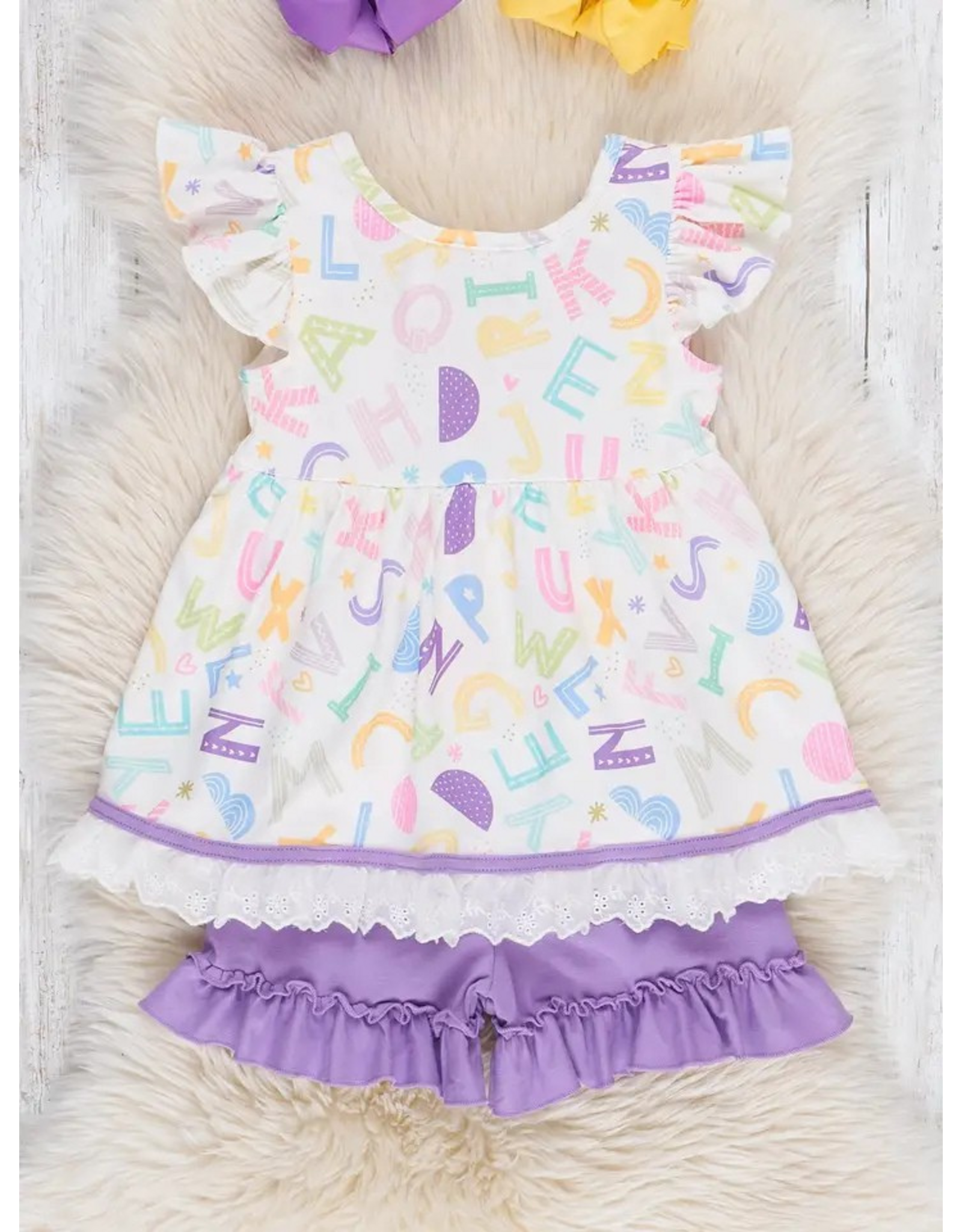 Learning Letters Purple Set