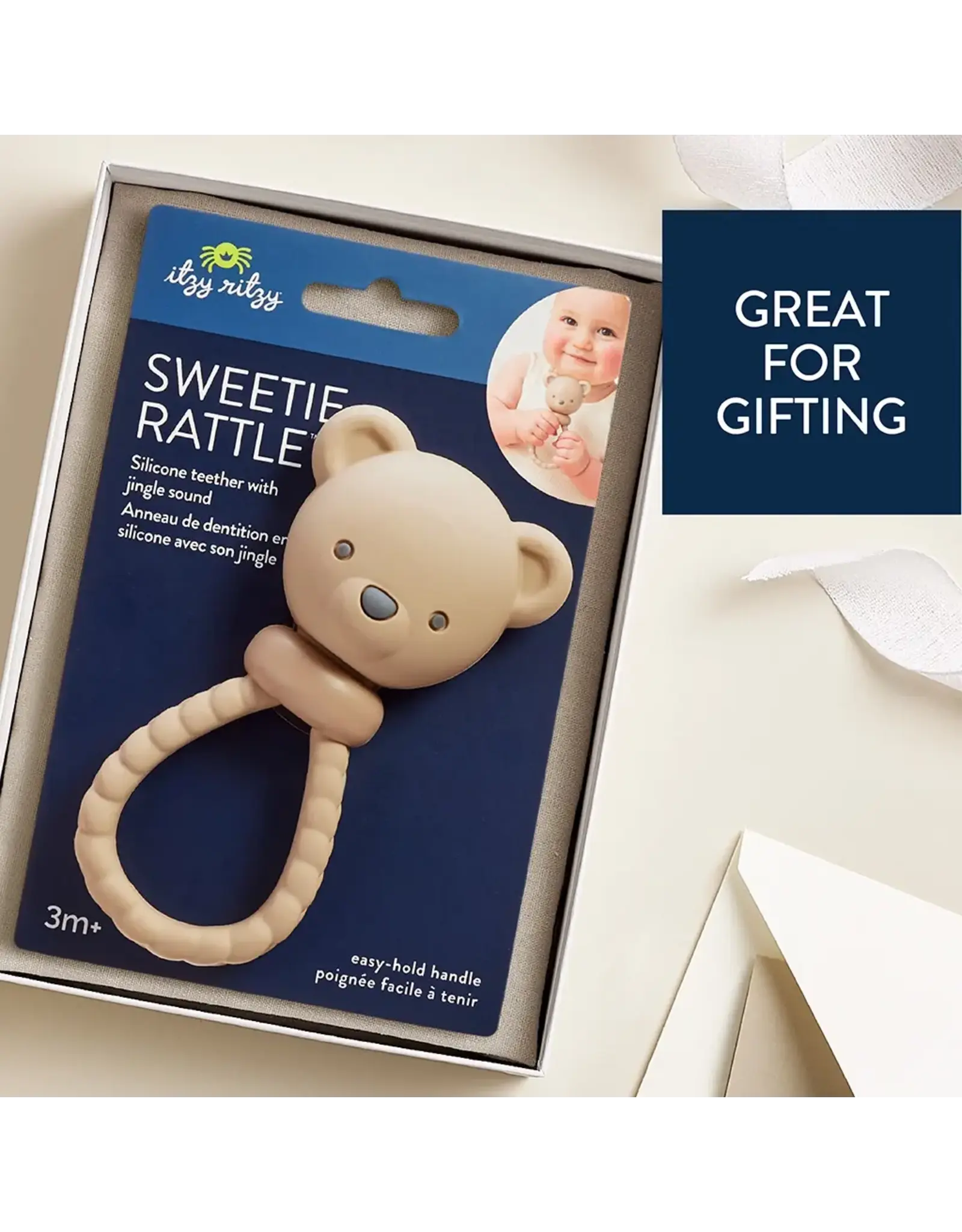 Itzy Ritzy Itzy Ritzy- Bear Sweetie Rattle