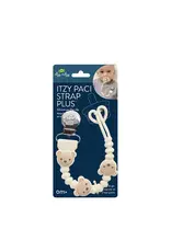 Itzy Ritzy Itzy Ritzy- Itzy Paci Strap Plus: Bear