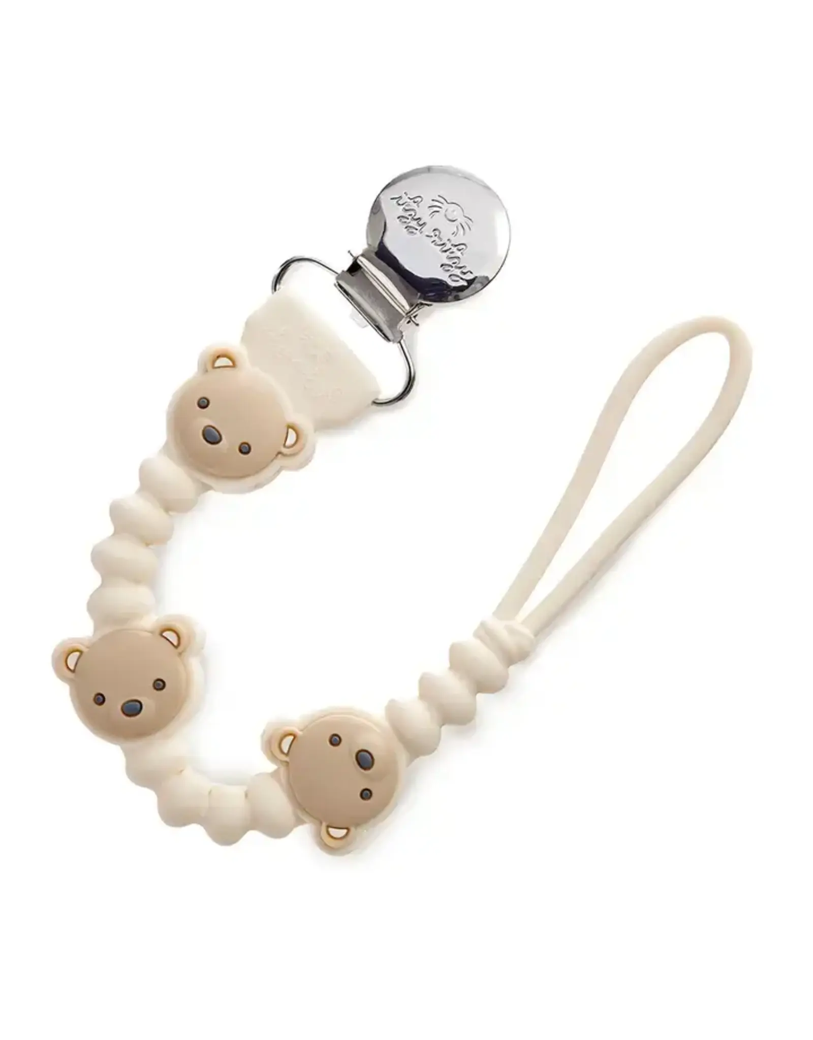 Itzy Ritzy Itzy Ritzy- Itzy Paci Strap Plus: Bear