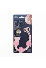 Itzy Ritzy Itzy Ritzy- Itzy Paci Strap Plus: Pink Bows