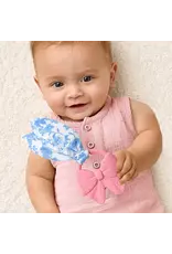 Itzy Ritzy Itzy Ritzy- Crinkle Crew Silicone Teether: Pink Bow