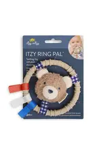 Itzy Ritzy Itzy Ritzy- Itzy Ring Pal Silicone Teething Ring: Taupe Bear