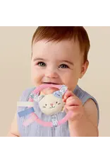 Itzy Ritzy Itzy Ritzy- Itzy Ring Pal Silicone Teething Ring: Pink Kitty
