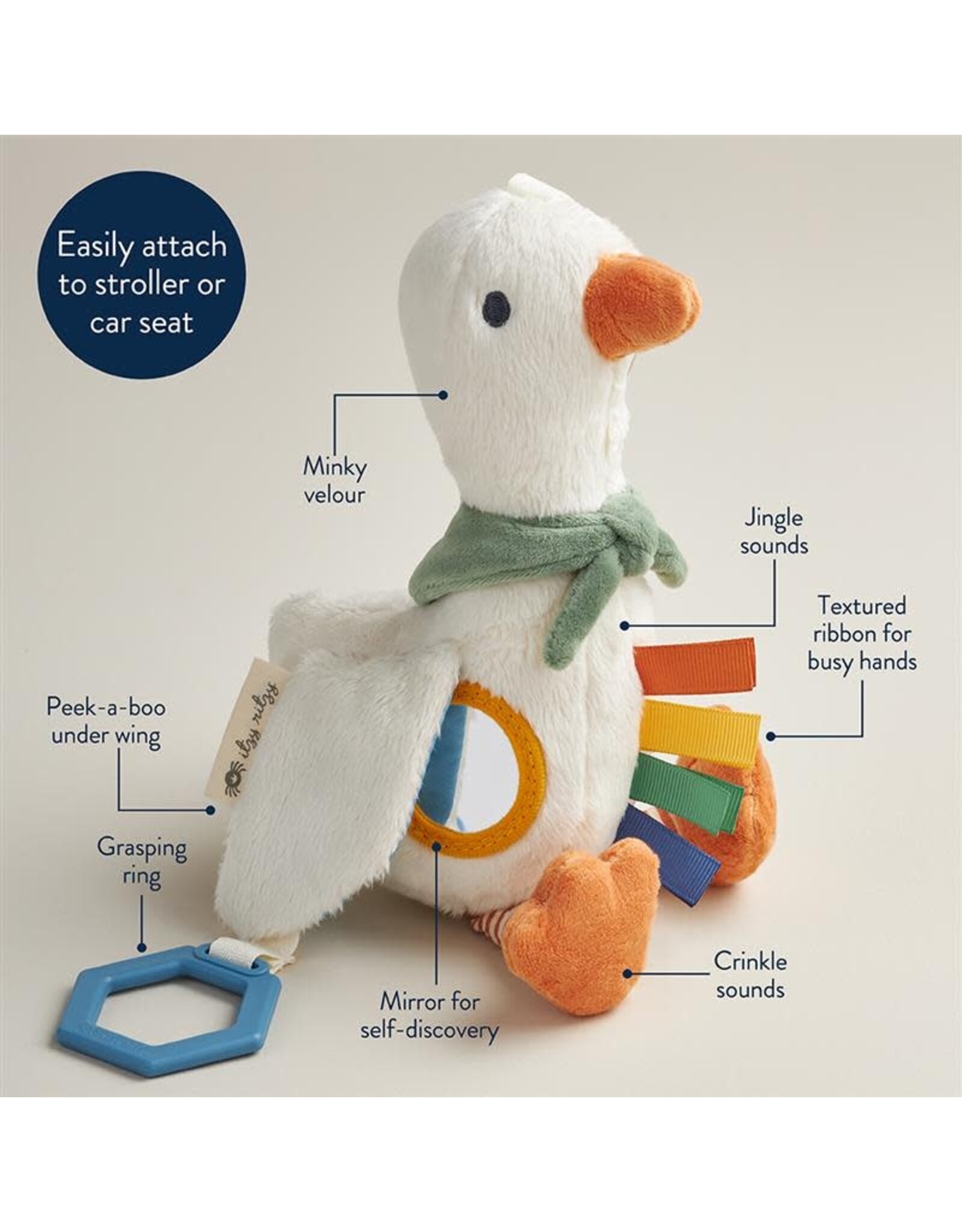 Itzy Ritzy Itzy Ritzy- Bitzy Traveler: Goose