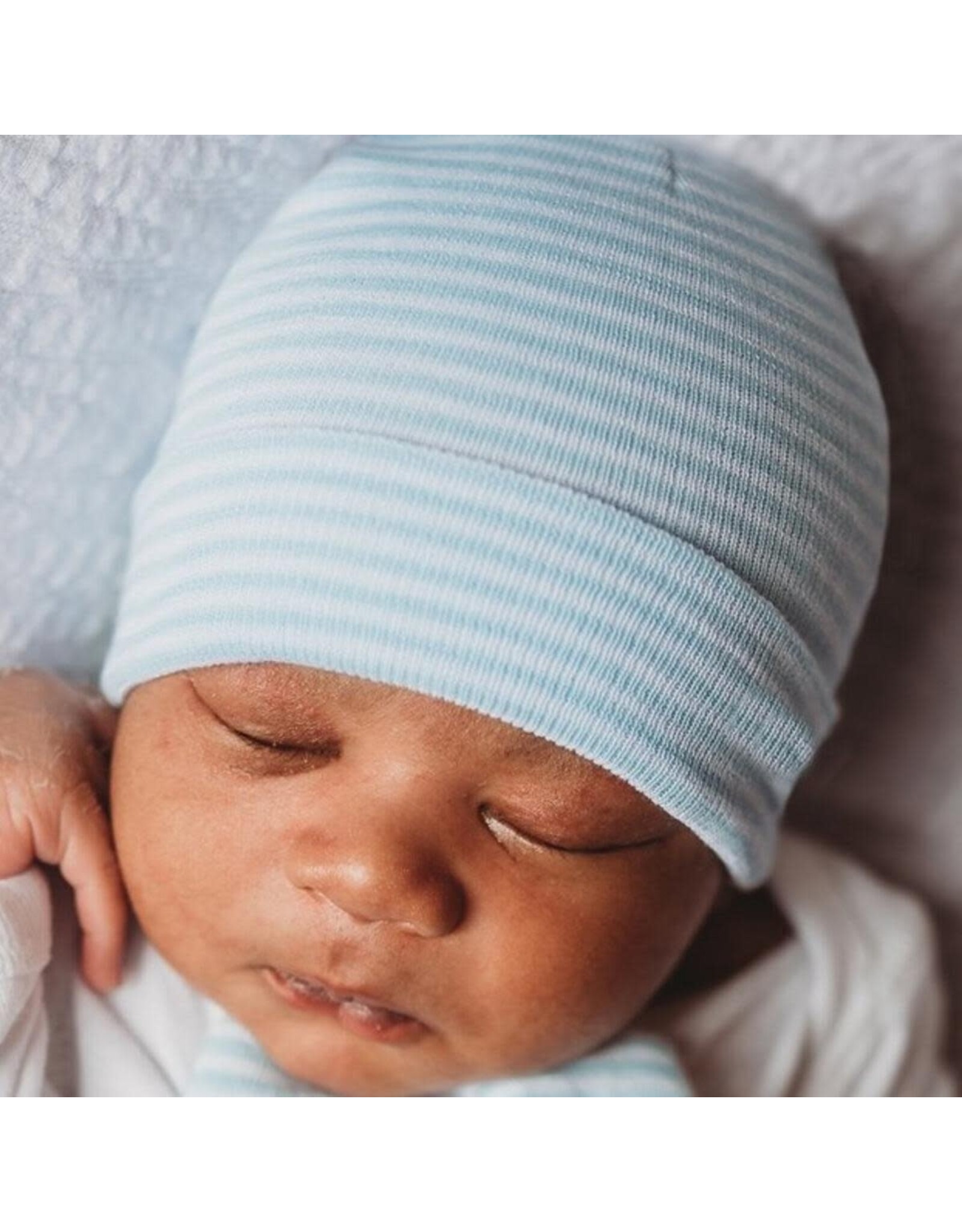 ILYBEAN Ilybean- Blue & White Striped Hat