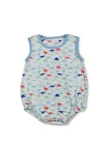 Sleeveless Dinosaur Romper