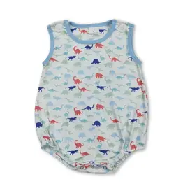 Sleeveless Dinosaur Romper